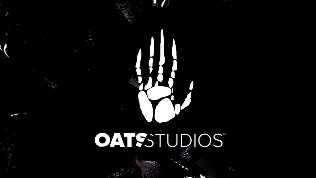 A black and white image of the logo for oats studios.