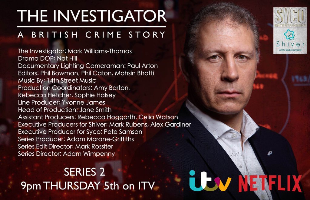 A poster of the british crime story series 2